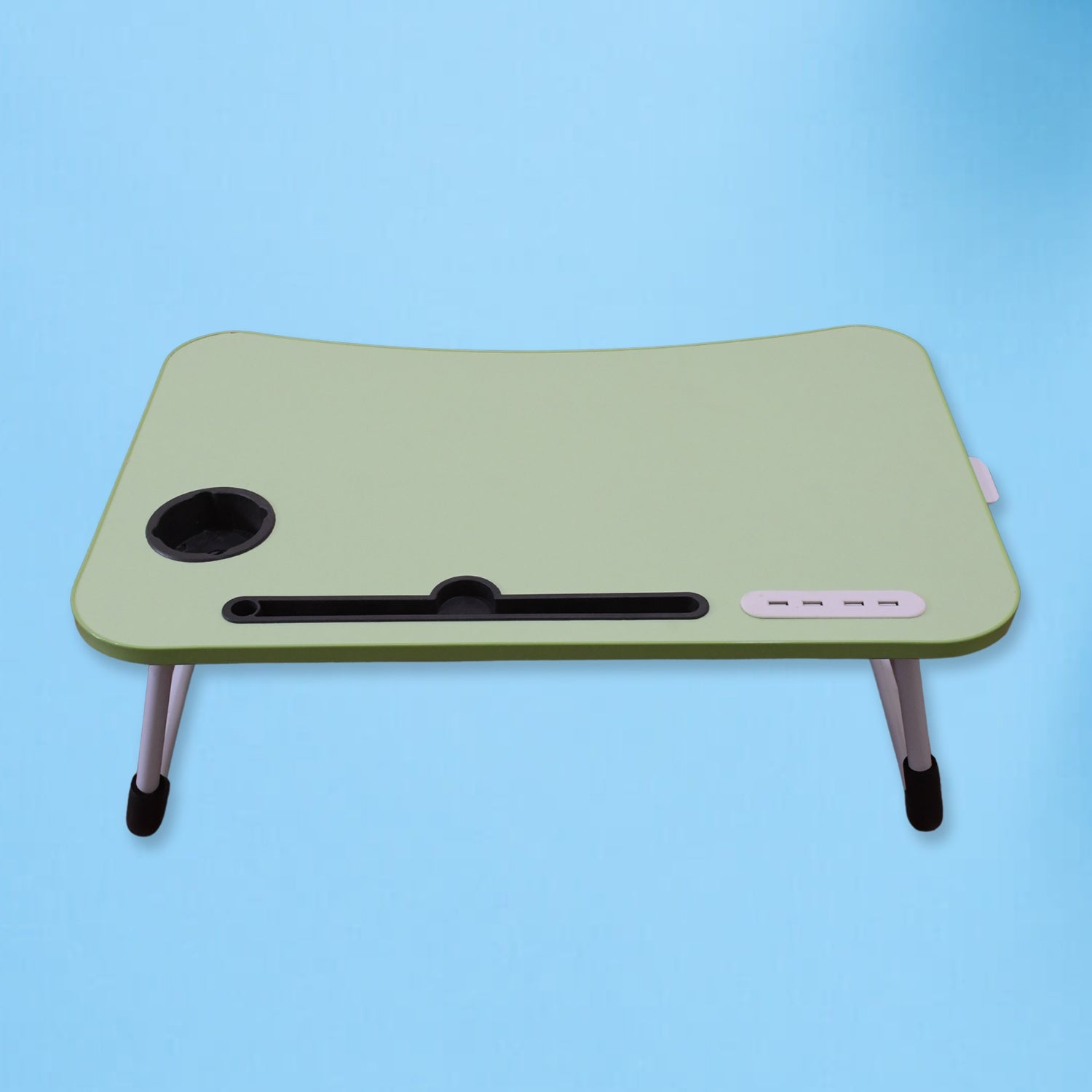 7892 MultiPurpose Study Table Foldable Portable Notebook Bed Lap Desk Tray Stand Reading Holder with Coffee Cup Slot, Drawer, Fan, USB Cable & Light for Breakfast, Reading & Movie Watching (1 Pc Mix Color) 7892 MultiPurpose Study Table Foldable Portable Notebook Bed Lap Desk Tray Stand Reading Holder with Coffee Cup Slot, Drawer, Fan, USB Cable & Light for Breakfast, Reading & Movie Watching (1 Pc Mix Color)